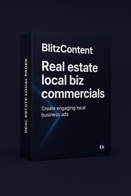 Real Estate &amp; Local Business Commercials